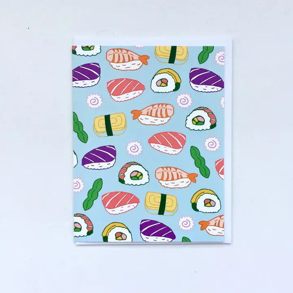 Sushi Greeting Card