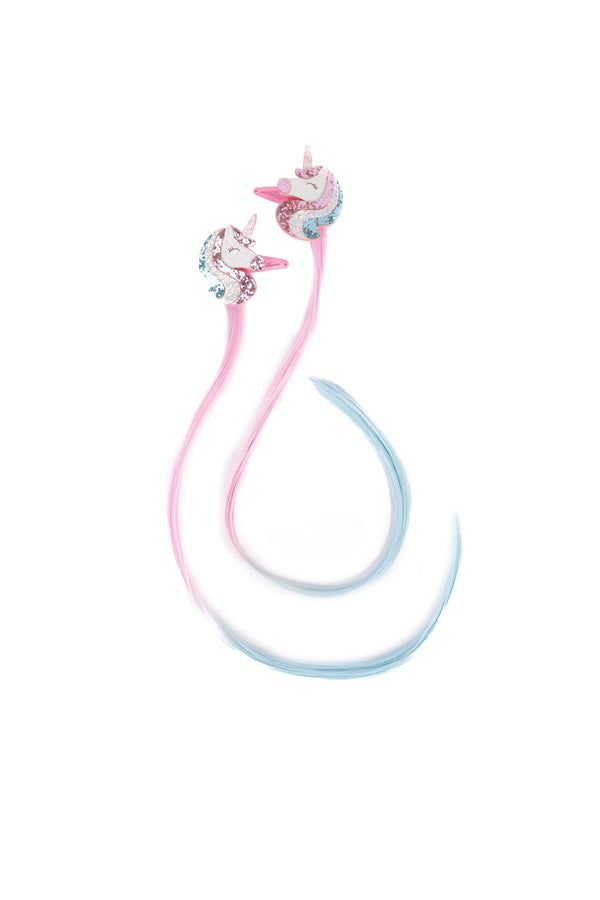 Great Pretenders | Pretty Pastel Unicorn Hair Extension Clips