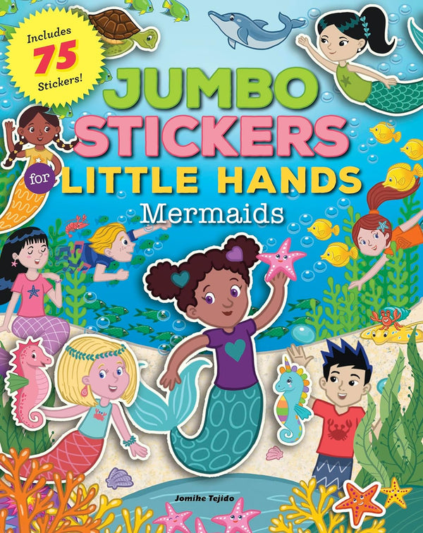 Jumbo Stickers for Little Hands | Mermaids