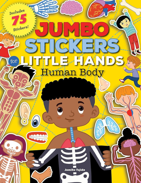 Jumbo Stickers for Little Hands | Human Body