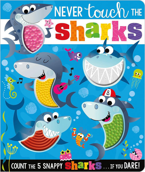 Never Touch the Sharks Board Book