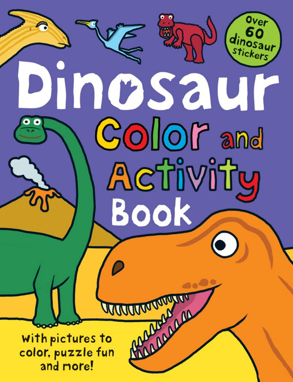 Colour and Activity Book:Dinosaurs