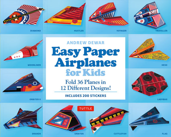 Tuttle| Easy Paper Airplane's for Kids