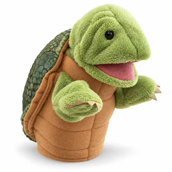 Folkmanis Hand Puppet | Litttle Turtle Puppet