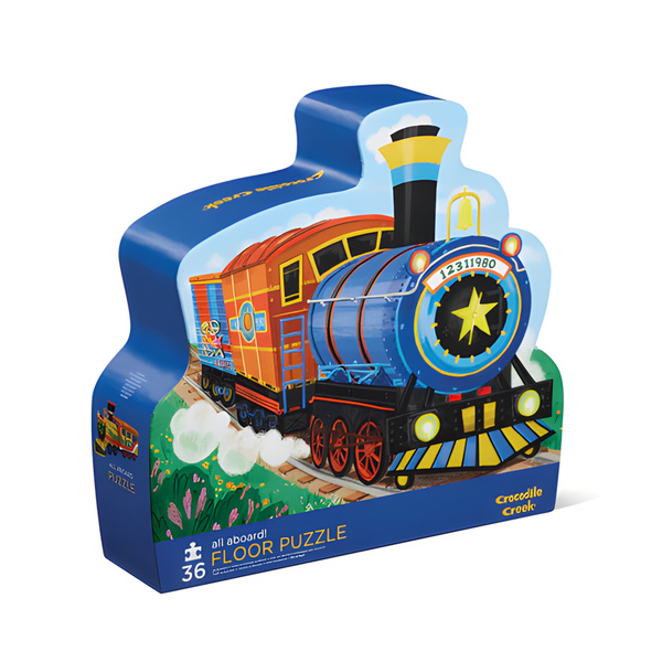 Crocodile Creek 36-Piece Floor Puzzles | All Aboard