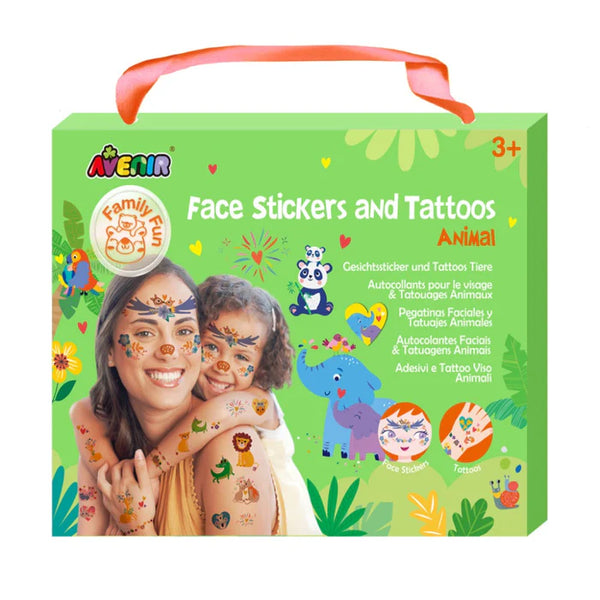 Avenir Fancy Me Face Stickers and Tattoos