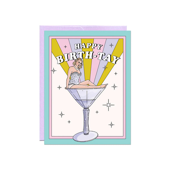 Happy Birth-Tay Greeting Card