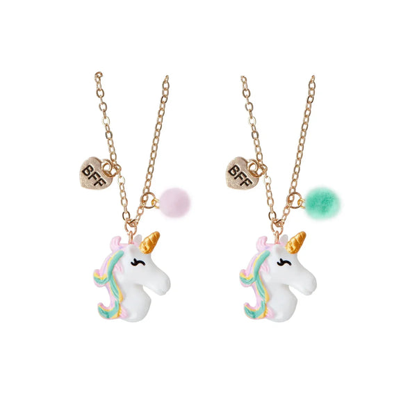 Great Pretenders Unicorn BFF Share and Tear Necklace Set, 2pc