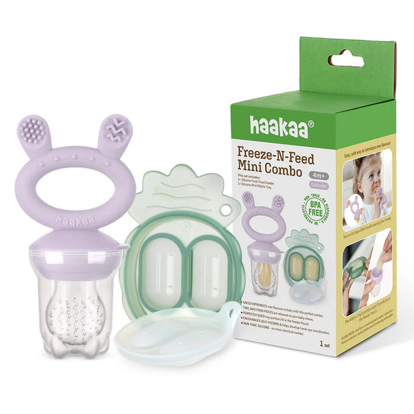 Haakaa Freeze-N-Feed Mini Combo | Lavender