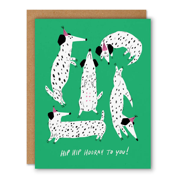 Hip Hip Hooray Badger and Burke Card