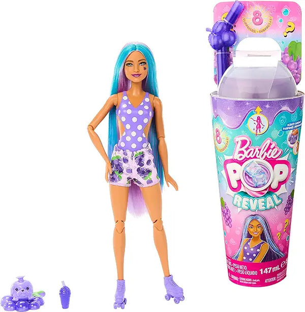 Barbie Pop Reveal with 8 Surprises (Assorted)