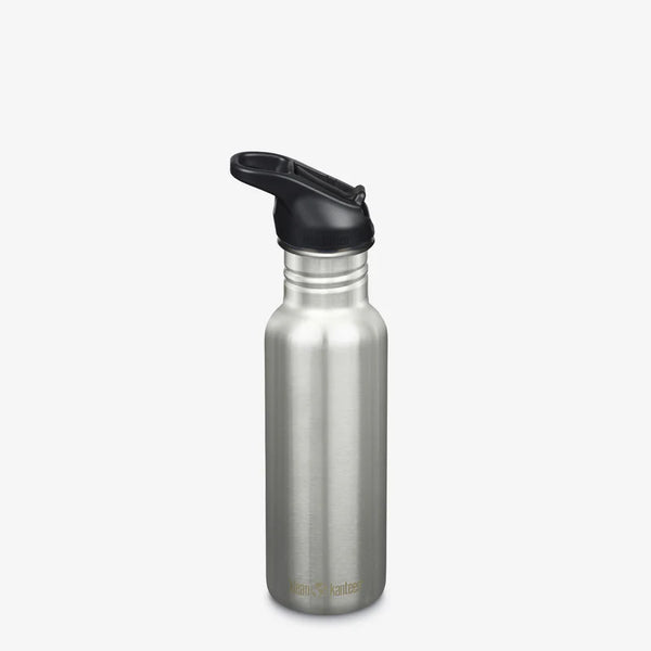 Klean Kanteen 18oz Flip Sport Bottle | Stainless