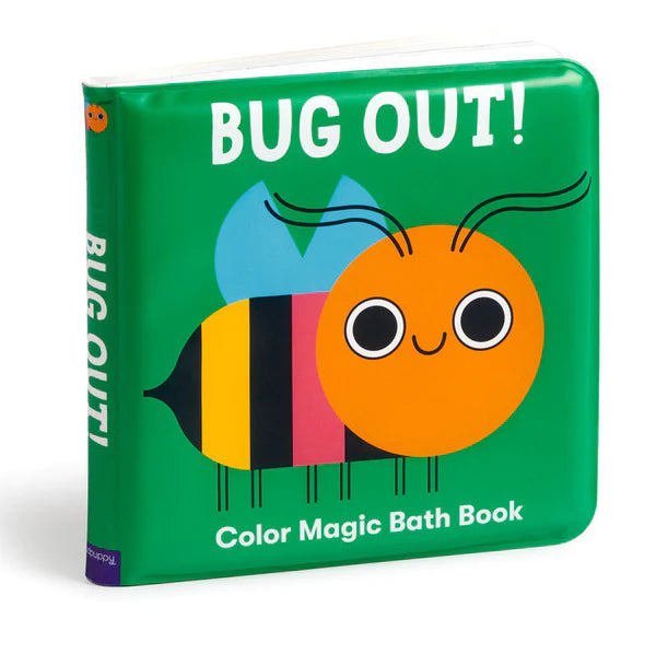 Mudpuppy Colour Magic Bath Book | Bug Out