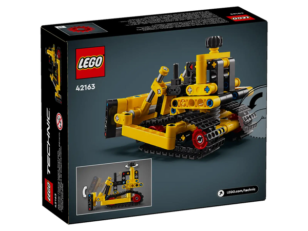 LEGO Technic | Heavy-Duty Bulldozer (195 pieces) | 42163