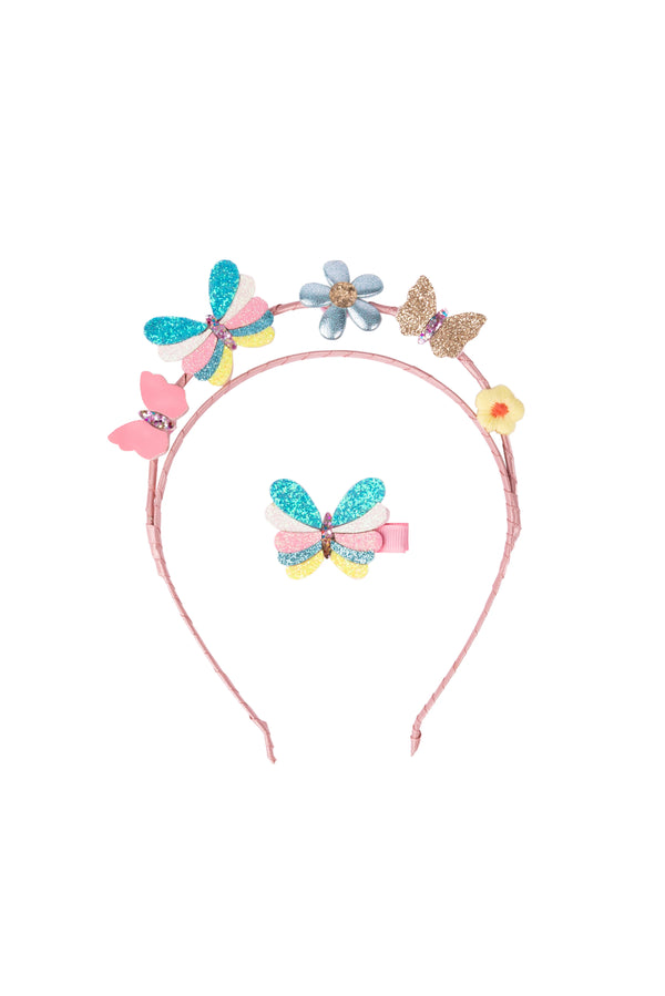 Great Pretenders Butterflies for Days Headband and Clip