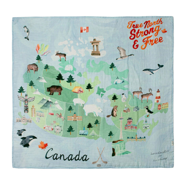 LouLou Lollipop Muslin Swaddle | Canada