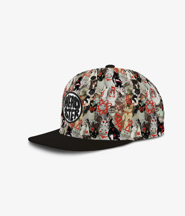 Headster Adjustable Kids Caps | Cat Attack