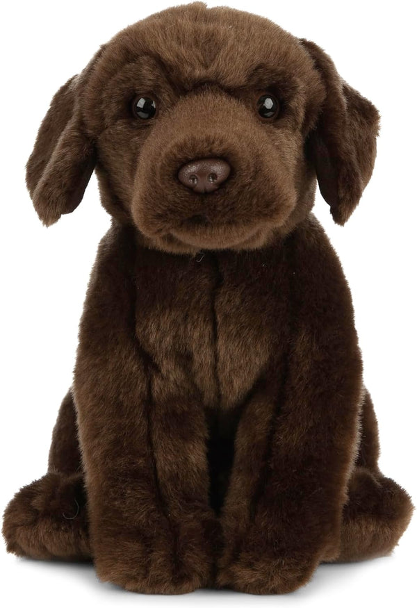 Living Nature Stuffed Animals | Chocolate Labrador Dog