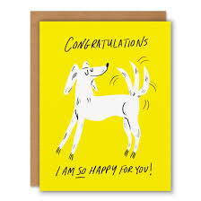 Congratulations Badger and Burke Card