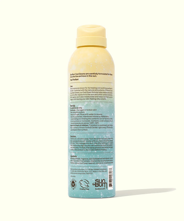 Sun Bum After Sun Cool Down Spray – 6oz | Soothing Aloe Relief