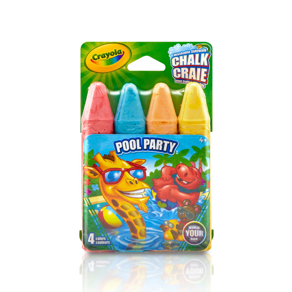 Crayola| Sidewalk Chalk (4 pack)