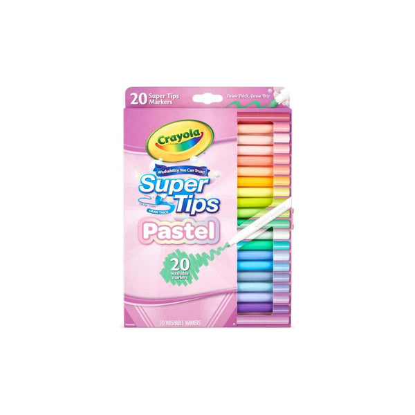 Crayola | Super Tips Pastel Washable Markers