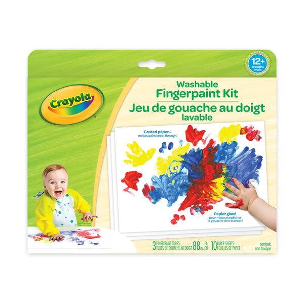 Crayola | Washable Fingerpaint Kit