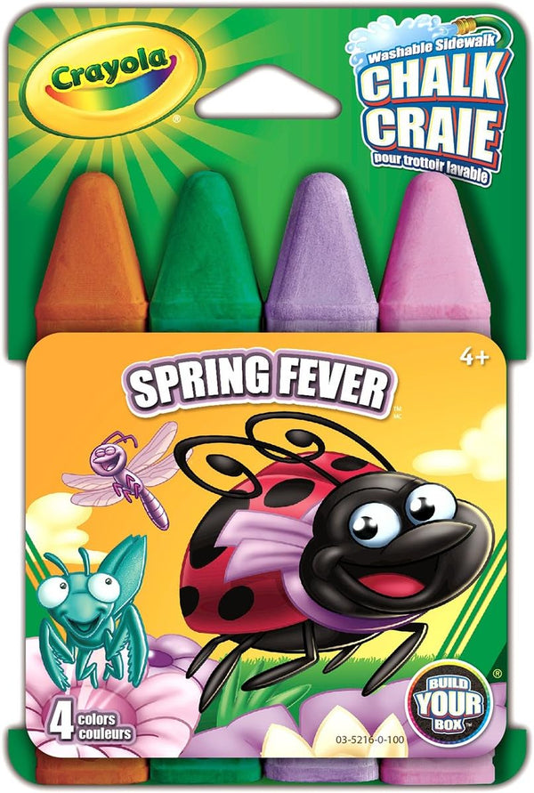 Crayola| Sidewalk Chalk (4 pack)