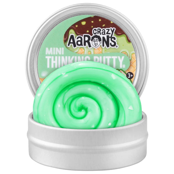 Crazy Aarons |  Mini Thinking Putty | Pistachio