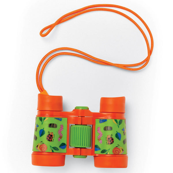 Crocodile Creek Little Explorer Binoculars | Garden Friends