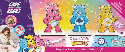 Crystal Art Buddies | Care Bears 3pk