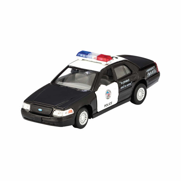 Diecast Pull-Back Police Car