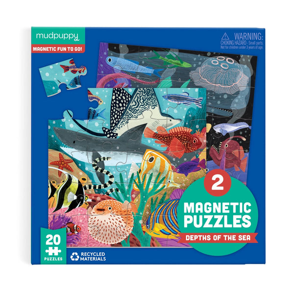 Mudpuppy Magnetic Puzzles | Depths of the Sea
