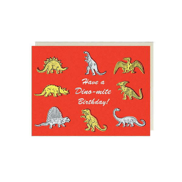 Dino-Mite Birthday Card