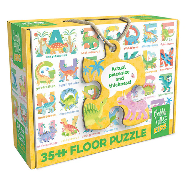 Cobble Hill | Dinosaur Alphabet Floor Puzzle (35pc)