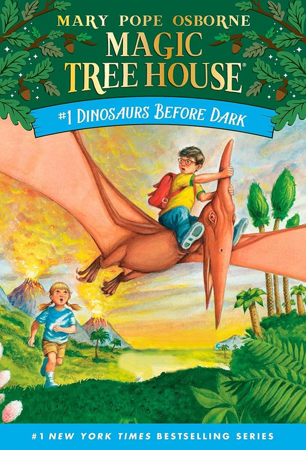 Magic Tree House Books by Mary Pope Osborne | Dinosaurs Before Dark (#1)