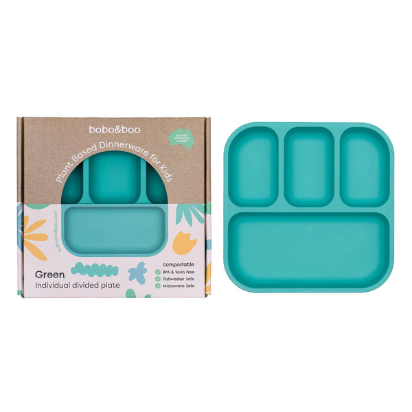 Bobo and Boo | Plant-Based Individual Divided Plates