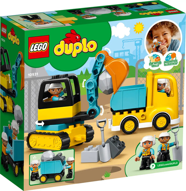 LEGO Duplo | Truck & Tracked Excavator (20pcs) | 10931