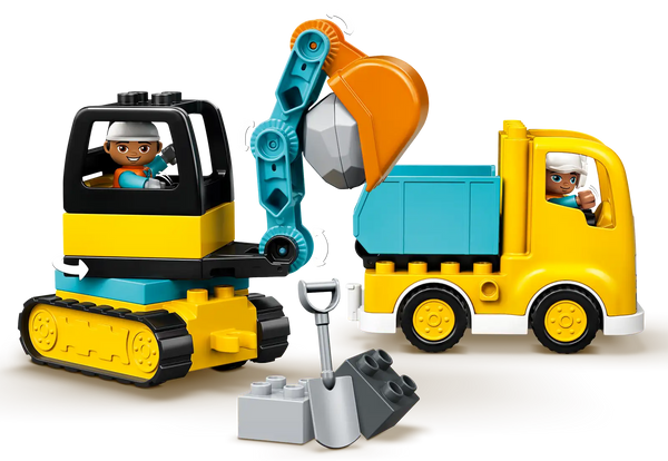 LEGO Duplo | Truck & Tracked Excavator (20pcs) | 10931