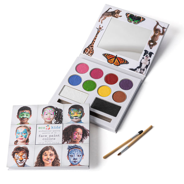 Eco Kids Professional Quality Palette of 10 Face Paint Colours