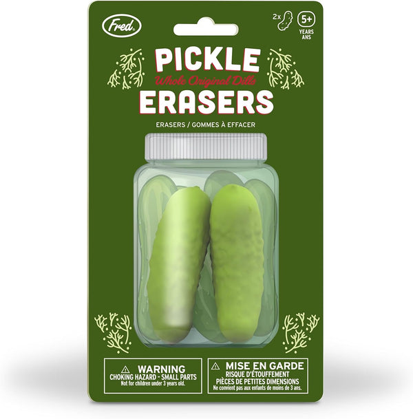 Fred Pickle Erasers