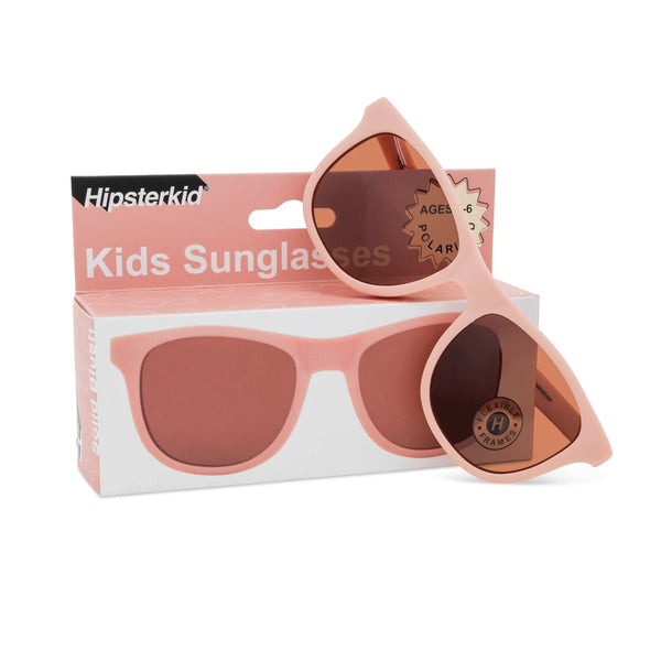 Hipsterkid Extra Fancy Drifter Sunglasses | Blush