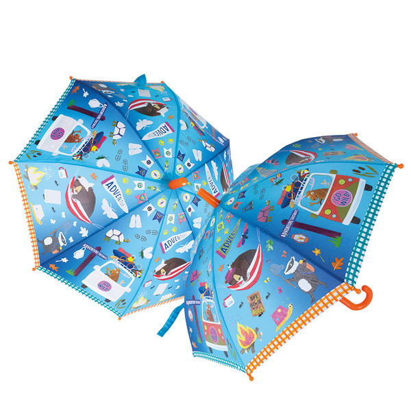 Floss and Rock Colour-Changing Umbrellas | Adventure