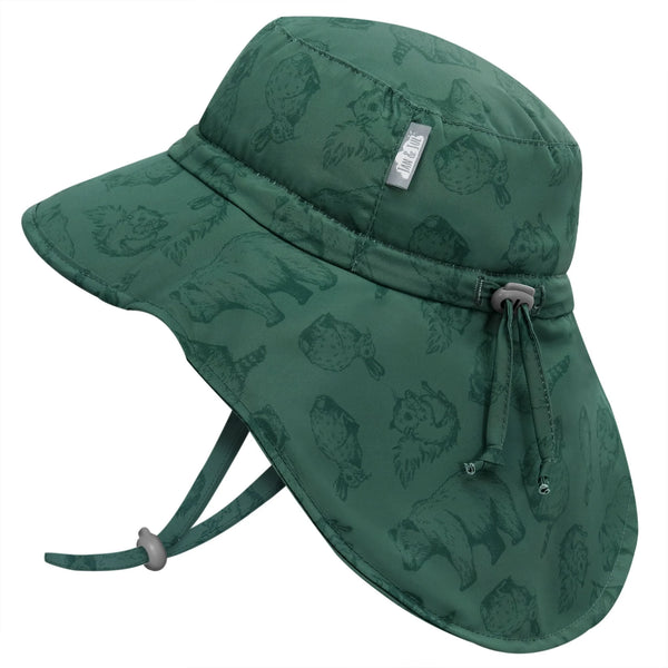 Jan and Jul Gro-With-Me Aqua-Dry, Water-Repellent Adventure Hat | Forest Friends