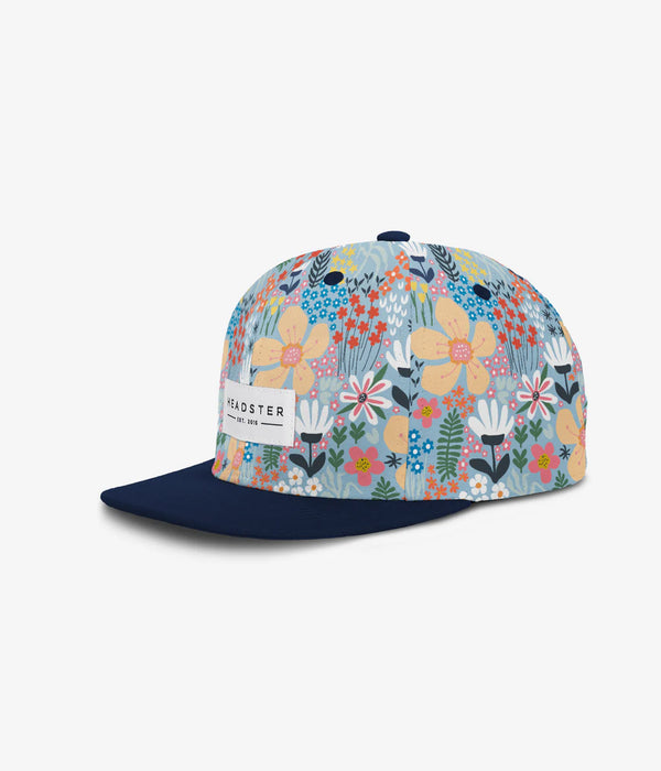Headster Adjustable Kids Caps | Fresh Bloom (Mermaid Blue)