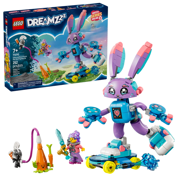 LEGO DREAMZzz | Izzie and Bunchurro the Gaming Bunny 252pcs | 71490