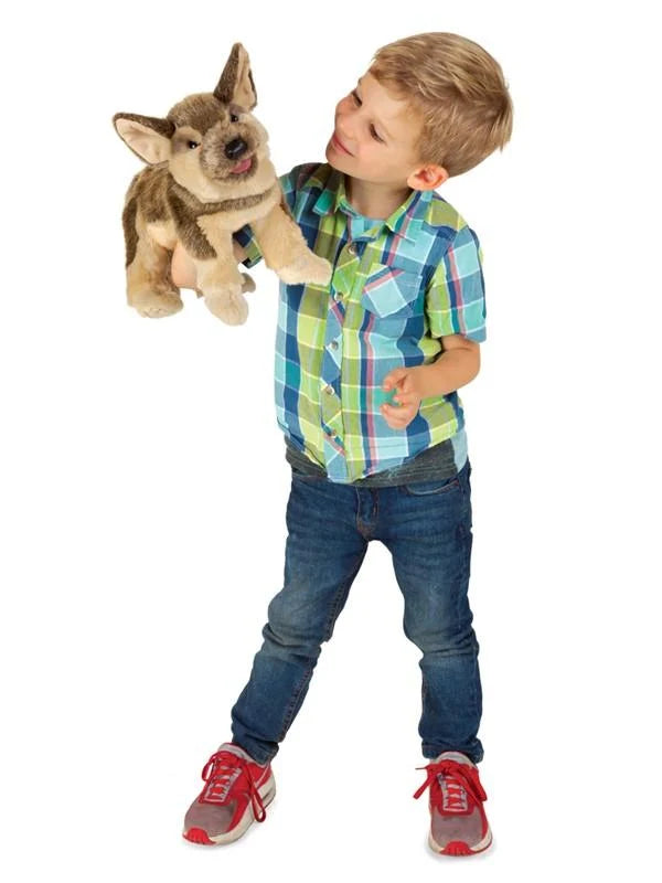 Folkmanis German Shepherd Puppy Hand Puppet