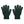 GoBabyGo Merino Wool Non-Slip Grip Gloves for Babies and Toddlers