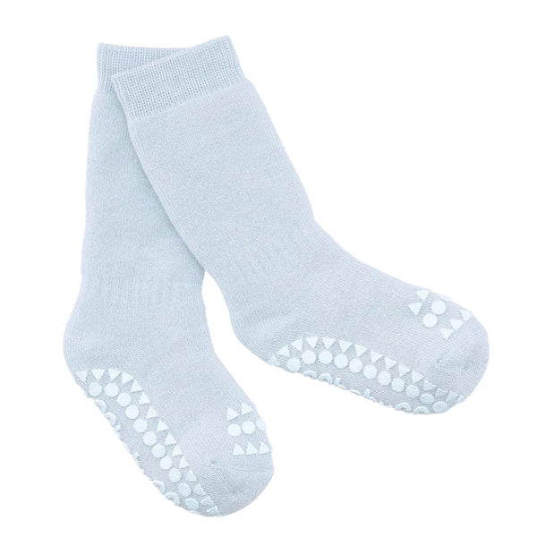 GoBabyGo | Non Slip Cotton Socks | Sky Blue