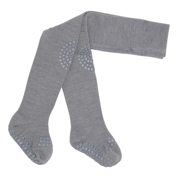 GoBabyGo Cotton Crawling Tights | Light Grey